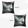Double-Sided Psychedelic Geometric Pillow Cover - Okomall