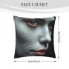 Double-Sided Psychedelic Geometric Pillow Cover - Okomall