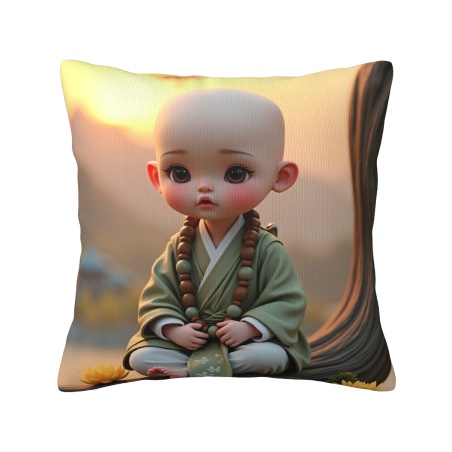 Copertura Cuscino in Peluche Zen per Bambini - Okomall