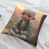 Copertura Cuscino in Peluche Zen per Bambini - Okomall