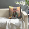 Copertura Cuscino in Peluche Zen per Bambini - Okomall