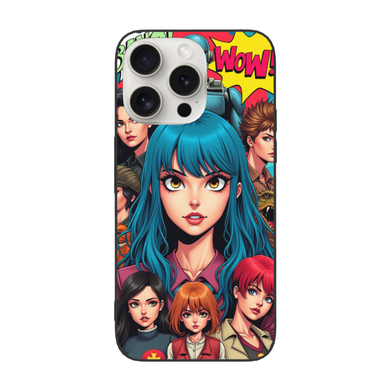 Anime Mädchen Handyhülle für iPhone 15/Pro/Max - okomall