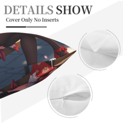 Japanese Anime Girl Pillow Cover - Sakura Girl | Okomall