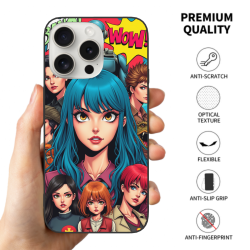 Anime Mädchen Handyhülle für iPhone 15/Pro/Max - okomall