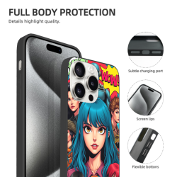 Anime Mädchen Handyhülle für iPhone 15/Pro/Max - okomall