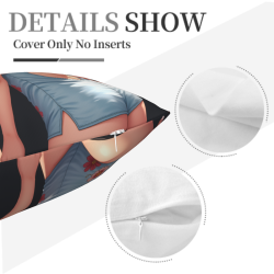 Anime Girl Plush Pillow Case - Okomall