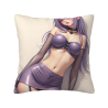 魅惑的な少女テーマのフリース クッションカバー - Okomall