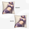Funda de Almohada de Peluche con Tema de Chica Encantadora - Okomall