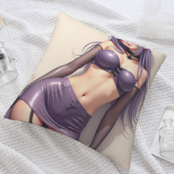 魅惑少女主題毛絨抱枕套 - Okomall
