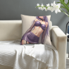 Copri Cuscino in Peluche con Tema Ragazza Affascinante - Okomall