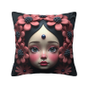 Dreamy Girl Double-Sided Printed Plush Pillow Cover - Okomall