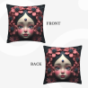 Dreamy Girl Double-Sided Printed Plush Pillow Cover - Okomall