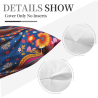 Federa per cuscino in peluche con ritratto femminile estetico - Okomall