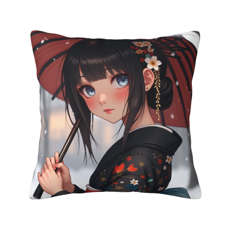 日系少女抱枕套 - 夢幻桜少女 | OKOMALL