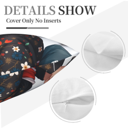 Federa cuscino in peluche stile giapponese per ragazze - Ragazza Sakura da sogno | OKOMALL