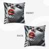 Double-Sided Portrait Plush Pillow Cover - Okomall
