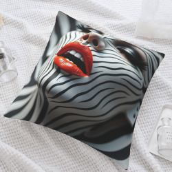 Double-Sided Portrait Plush Pillow Cover - Okomall