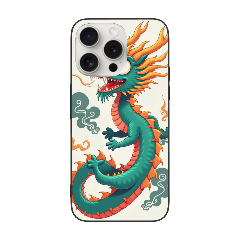 Coque iPhone Dragon - Personnalisation okomall