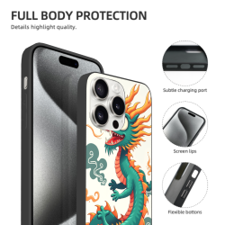 Coque iPhone Dragon - Personnalisation okomall