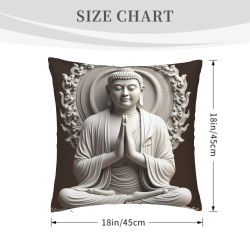 Coperta di cuscino in peluche Zen - Okomall