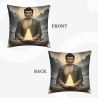 Custodia per cuscino in peluche Zen Buddha - 18x18 pollici | OKOMALL