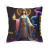 Federa cuscino in peluche della Bodhisattva Guanyin - Okomall