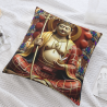 Copri-cuscino in peluche con immagine di Buddha Zen - Okomall