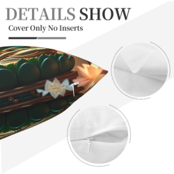 Zen Lotus Flower Plush Pillow Cover - Okomall