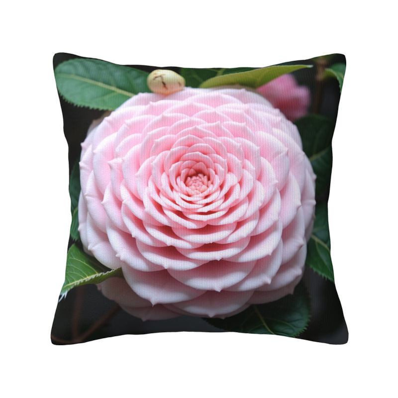 Copri cuscino in peluche con stampa a doppio lato - 18x18 pollici | okomall