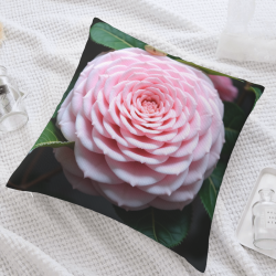 غمّاء وسادة فروية مطبوعة على الوجهين - 18 × 18 بوصة | okomall