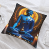 Zen Flame Plush Pillow Cover - Okomall