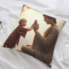 Funda de Almohada de Peluche con Buda Zen - Okomall