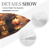 Zen Floral Plush Pillow Cover - Okomall