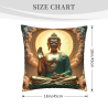 Zen Landscape Plush Pillow Cover - Okomall