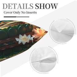 Zen Landscape Plush Pillow Cover - Okomall