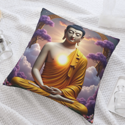 Housse de coussin en peluche motif ciel étoilé - Okomall