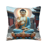 Housse de coussin Lotus Zen - 45x45 cm | Okomall