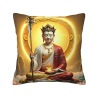 Buddha Shakyamuni Plush Pillow Cover - Okomall