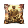 Housse de Coussin en Peluche Zen Guanyin - Okomall