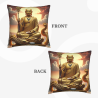 Copri-Cuscino in Peluche Zen con Avalokiteshvara - Okomall