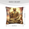 Copri-Cuscino in Peluche Zen con Avalokiteshvara - Okomall