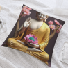 櫻花毛絨抱枕套 - 18x18英寸 | Okomall