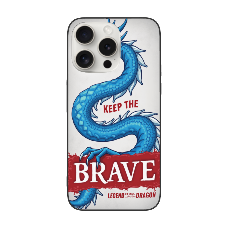 龙纹iPhone 15/15 Pro/15 Pro Max手机壳 - okomall