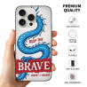 龙纹iPhone 15/15 Pro/15 Pro Max手机壳 - okomall