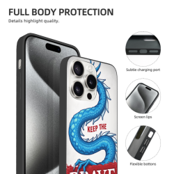 龍紋iPhone 15/15 Pro/15 Pro Max手機殼 - okomall
