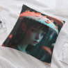 梦幻少女毛绒抱枕套 - 奥可玛