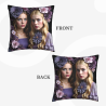 Housse de coussin en peluche Okomall de 18x18 pouces - Décoration intérieure confortable