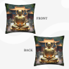 Zen Landscape Plush Pillow Cover - Okomall