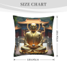 Zen Landscape Plush Pillow Cover - Okomall