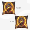 Housse de coussin en peluche paysage zen - Okomall